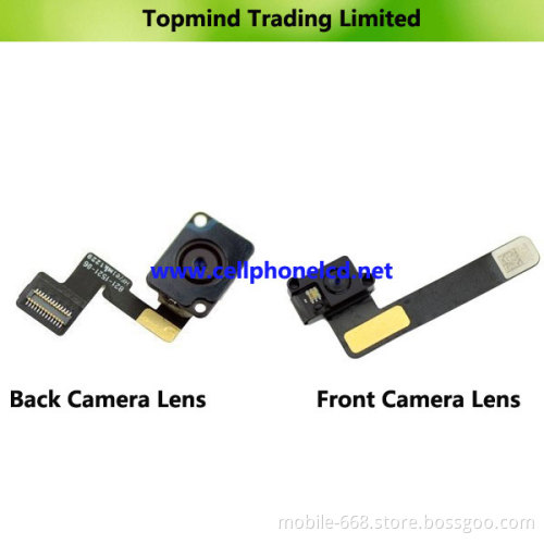 Big Back Camera & Small Front Camera Lens for iPad Mini